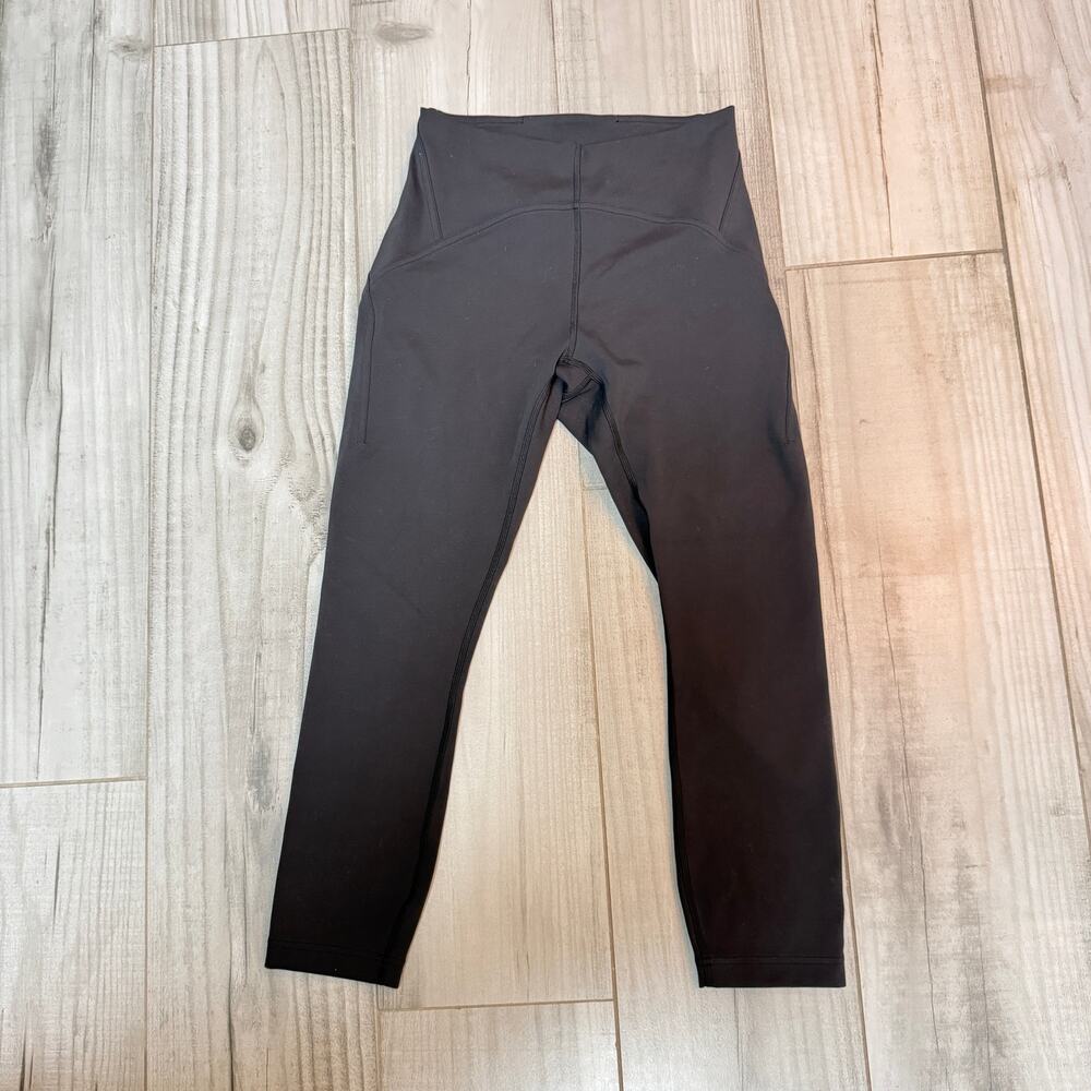Lululemon InStill High-Rise Crop 23" Black Size 6 - Picture 4 of 7